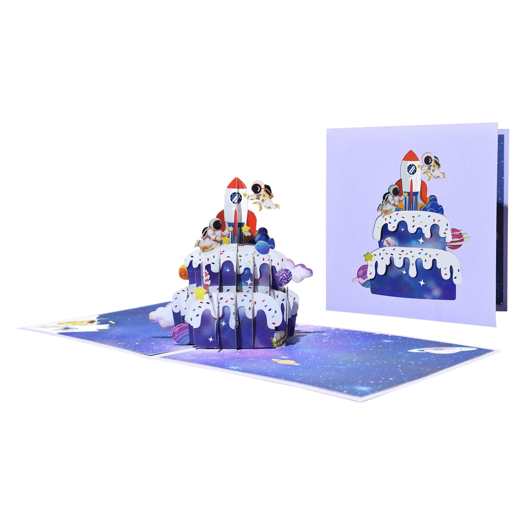 Birthday 3D Pop Up Greeting Card With Envelope For Sale In Temple City