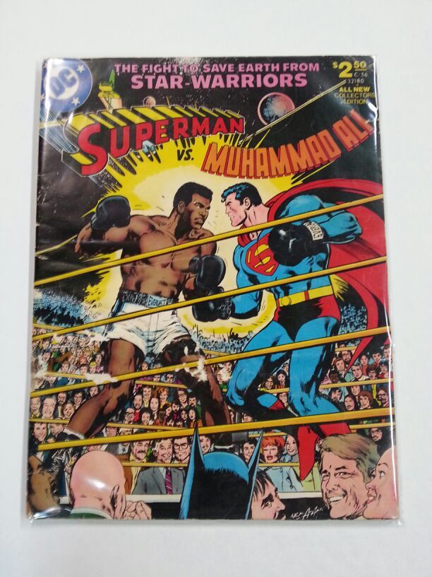 SUPERMAN VS MUHAMMAD ALI COLLECTOR EDITION COMIC BOOK 1978 DC