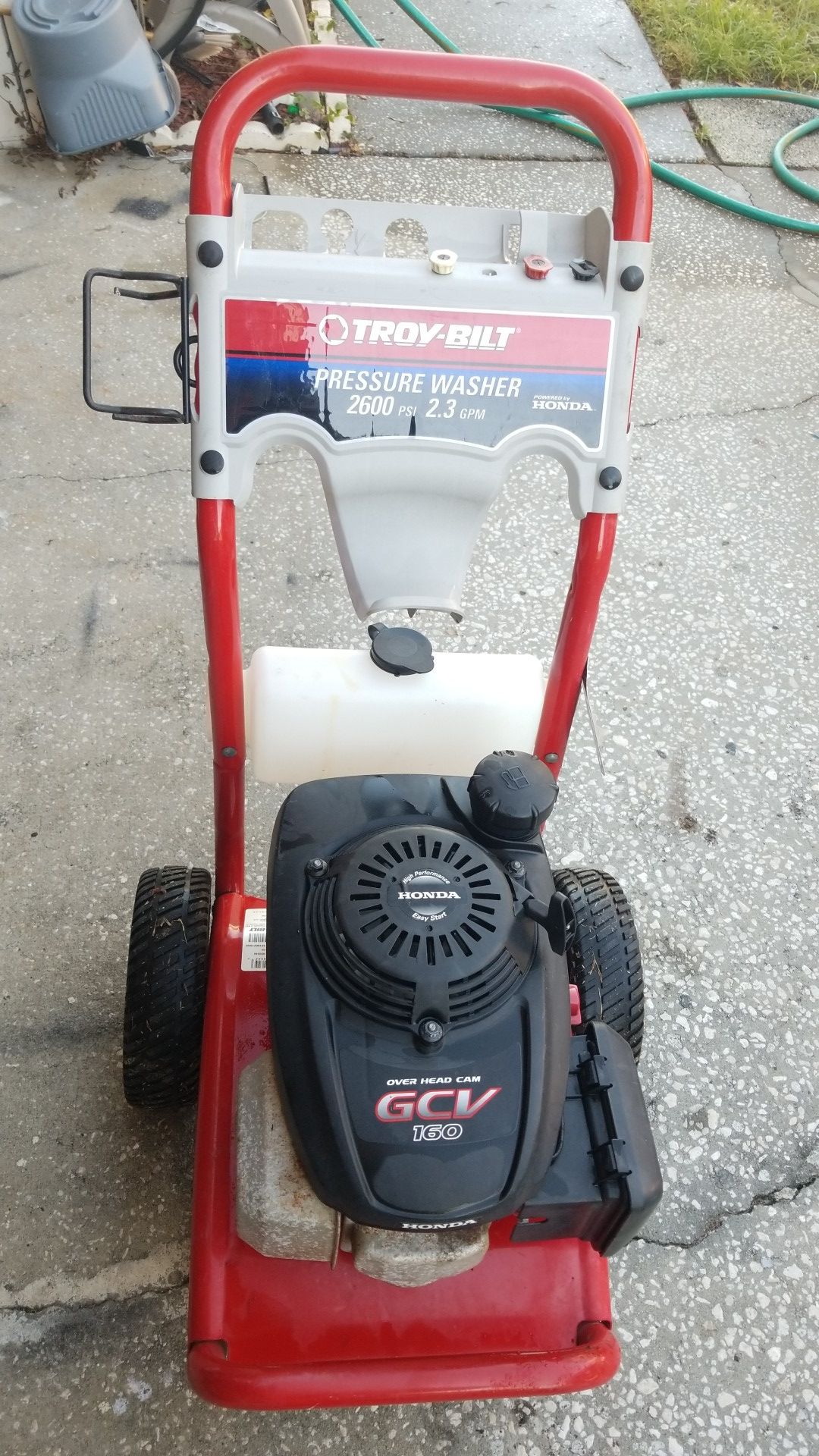 Troy Bilt 2600 Psi Pressure Washer With Honda Motor Manual