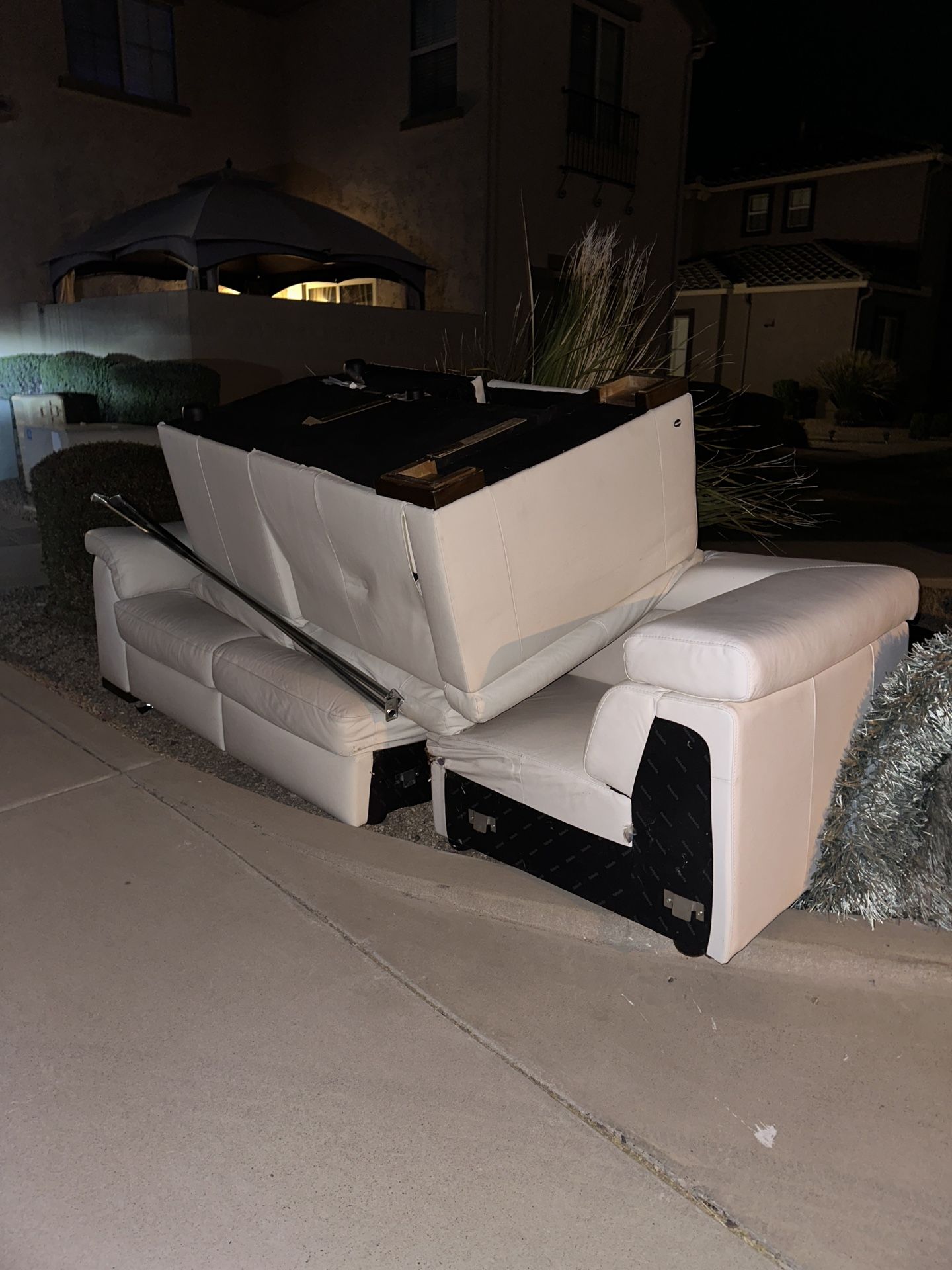 White Leather Couches For Sale In Phoenix Az Offerup