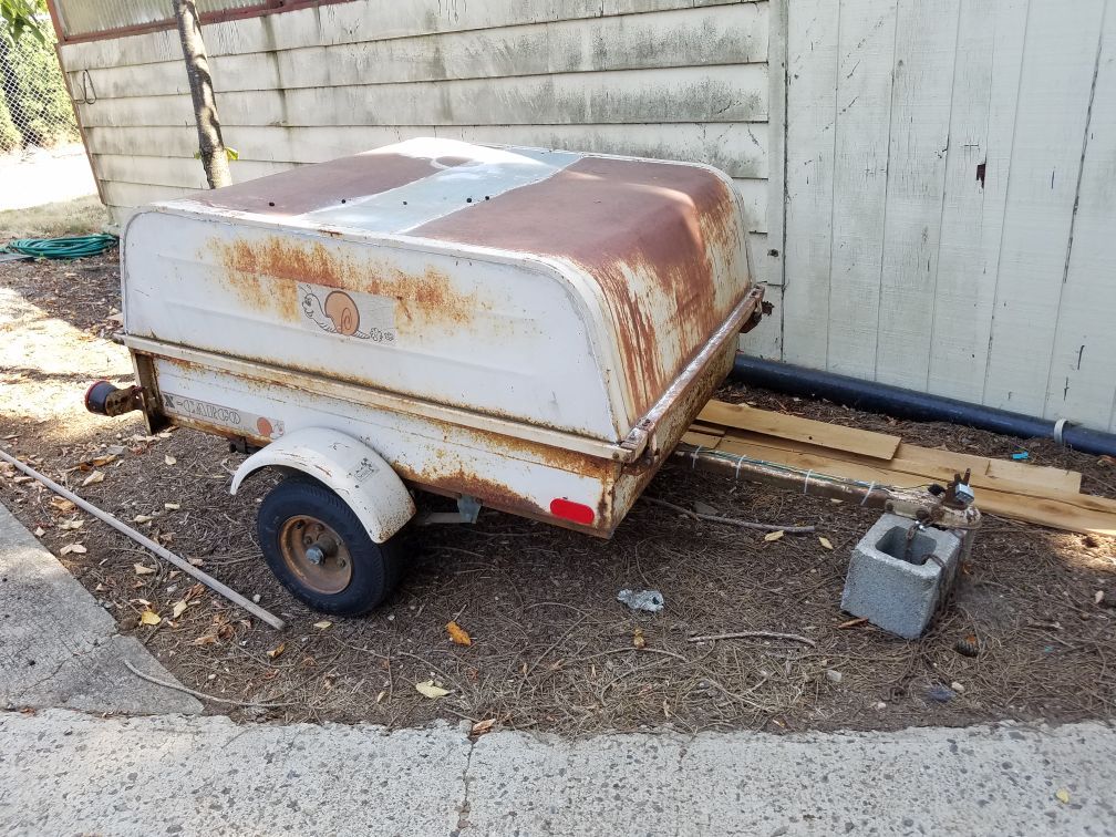 1980 Sears Allstate Clam Shell Trailer For Sale In Salem OR OfferUp