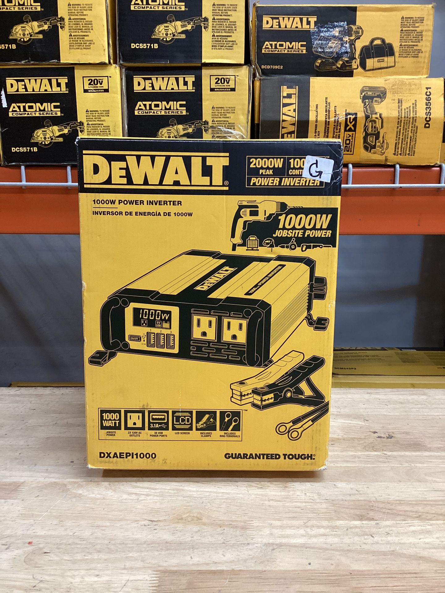 New Dewalt Watt Portable Car Power Inverter With Triple Usb