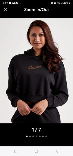 Nike crop hoodie