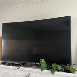 Samsung 55” 4K Curved TV and Apple TV 64GB