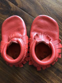 freshly picked toddler shoes