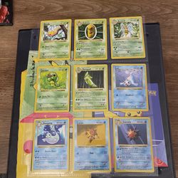 Shadowless Pokémon Cards 