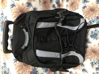 Backpack with wheel