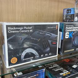 Blackmagic  Pocket 4k Cinema Camera 4k Camera 