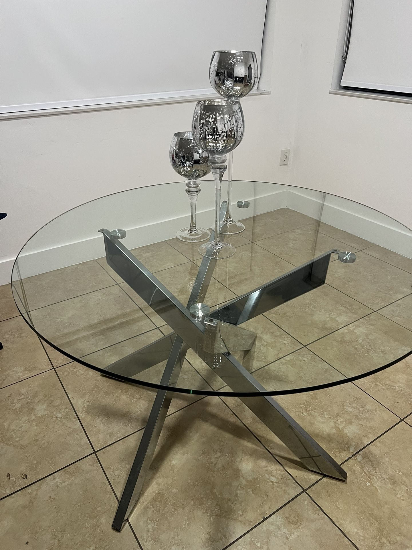 Glass Kitchen Table For Sale 