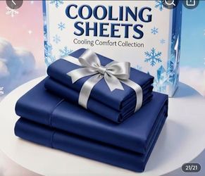 Brand New Twin Sheet Set, Navy Blue