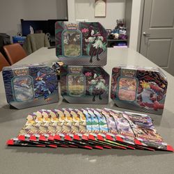 Pokemon Cards Paldea Partners Tin, Paldea Evolved