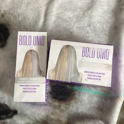 Purple Hair Mask And Shampoo Set 