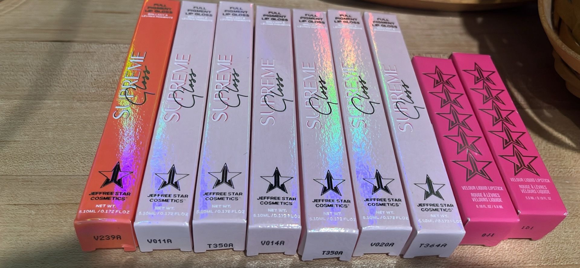 Jeffree Starr Lip Gloss and lip Stick bundle