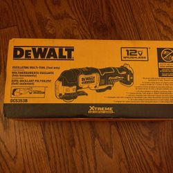 DEWALT ATOMIC 20V MAX* Oscillating Tool, Cordless, Oscillating, Tool only (DCS354B) DEWALT ATOMIC 20V MAX* Oscillating Tool, Cordless, 