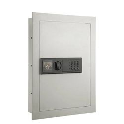 Paragon Deluxe Home Office Security Wall Safe with Digital Keypad, 7750 Off-White