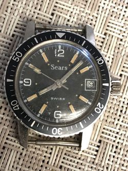 Sears Diver Watch Vintage Boys Watch (rare)