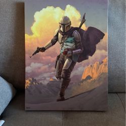 Canvas The Mandalorian Wall Art