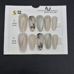 Press On Nails Size S Reusable Handmade
