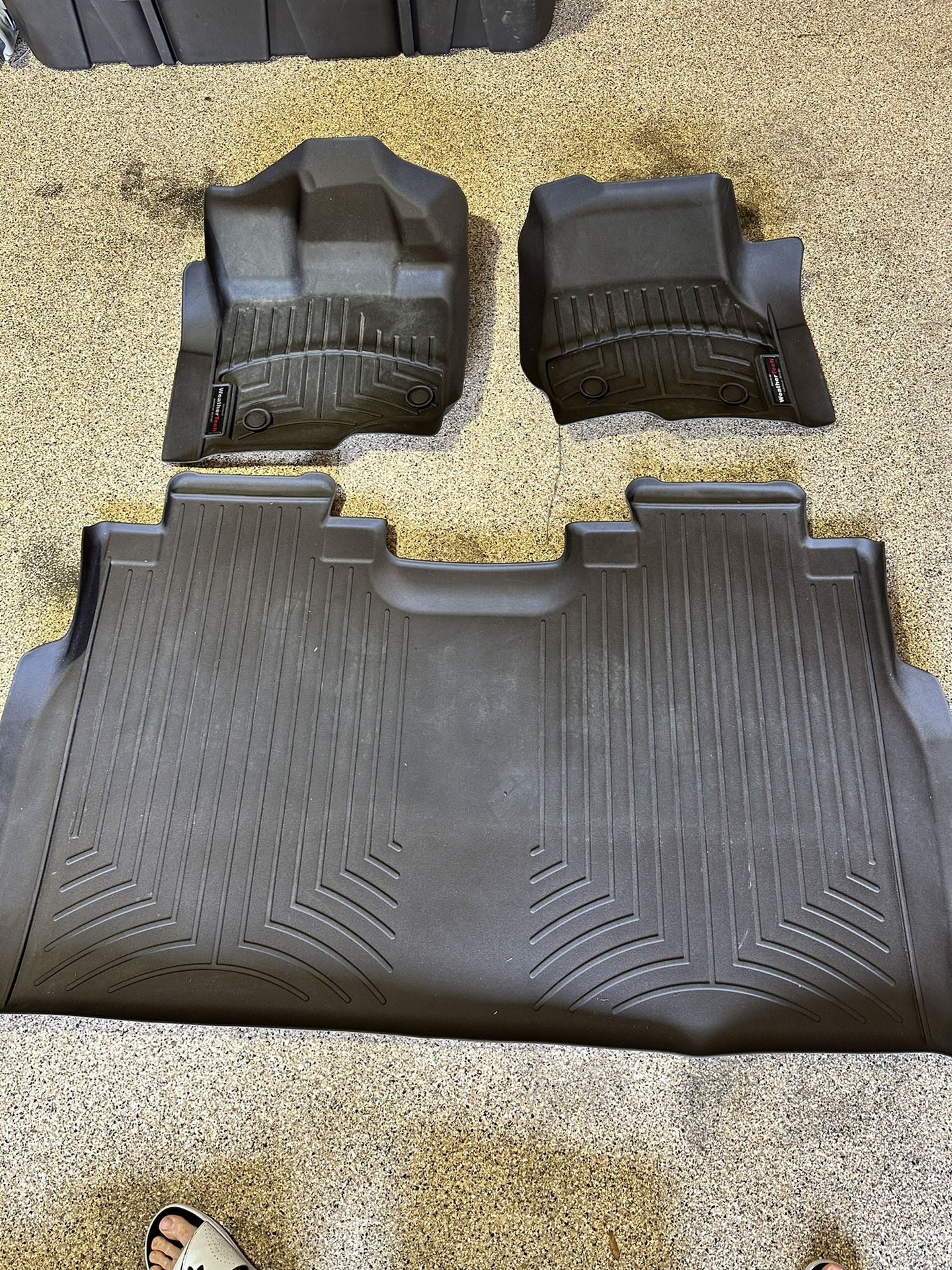 Ford F-150 2016 - WeatherTech Floor Mats Brown