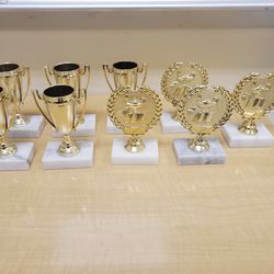 Set of 9 Trophies