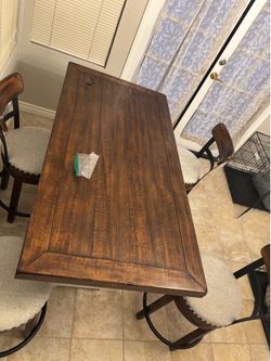 Dining table and TV stand