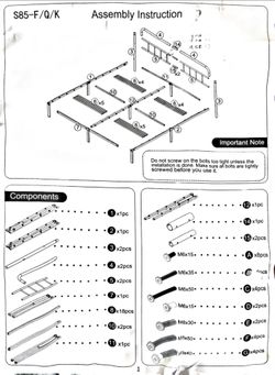Bed Frame-BRAND NEW-MAKE AN OFFER