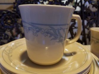Corelle by Corning dishes Blue Lily
