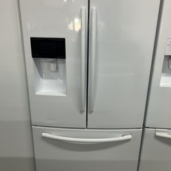 White French Door Refrigerator 
