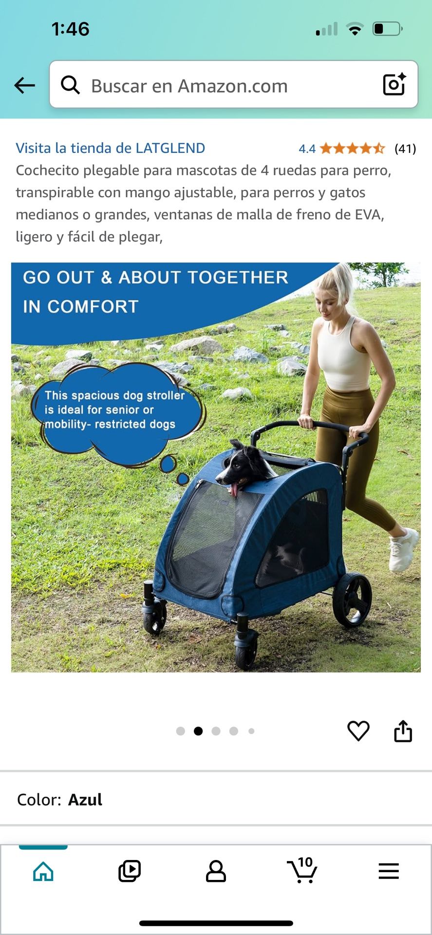 Dog Stroller Verugo