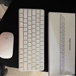 Apple Keyboard & Magic Mouse