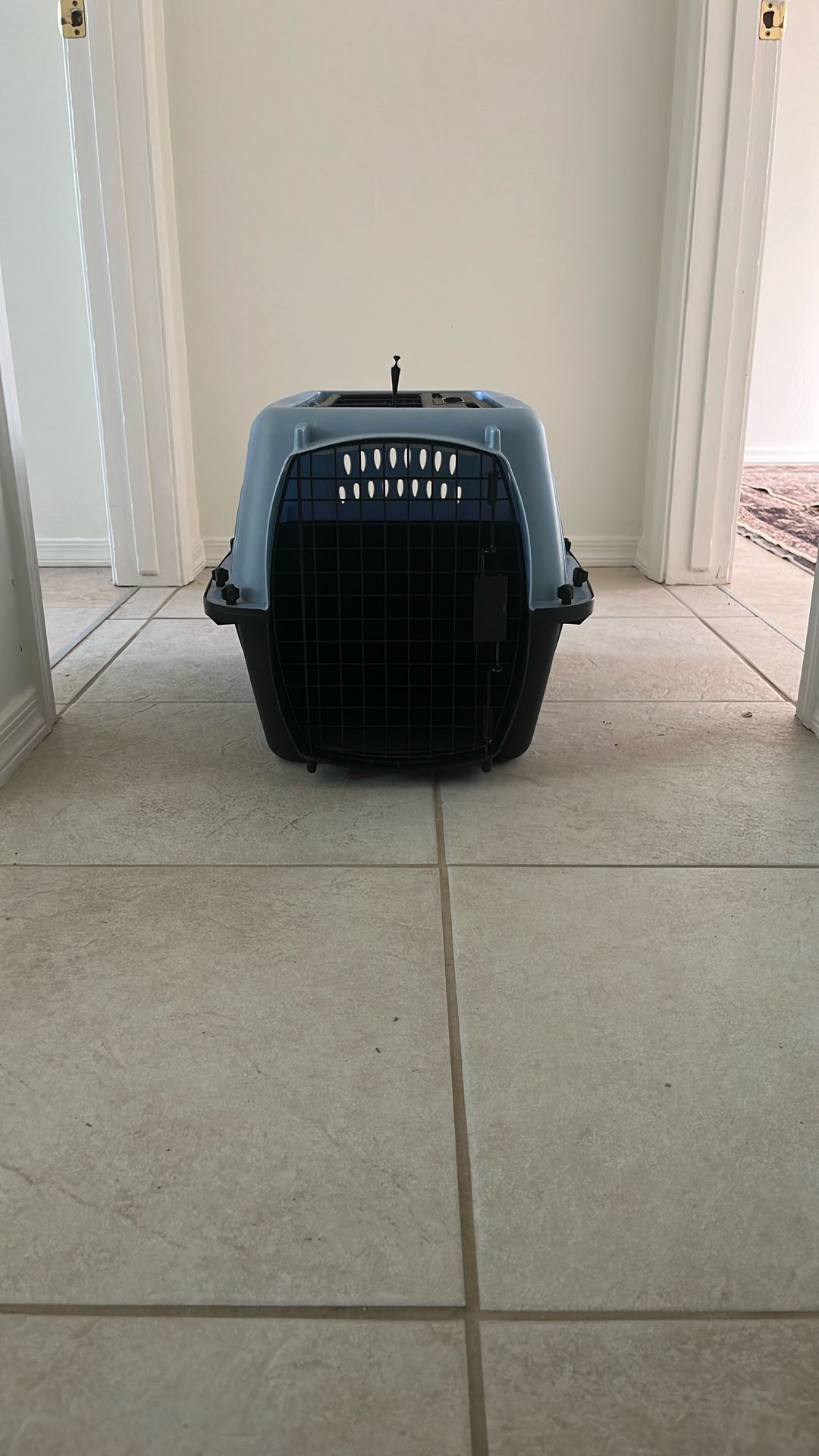 Small Blue Animal Kennel