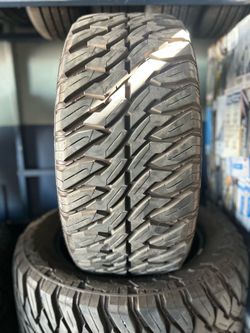 LT 33x12.50r20 m/t used arroyo tire