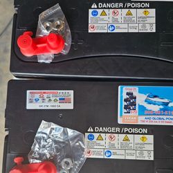 Group-27M, new battery, 1 year warranty