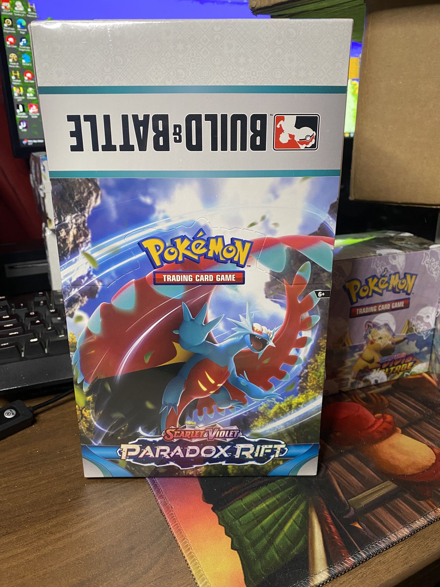 Paradox Rift Build And Battle Display Pokémon