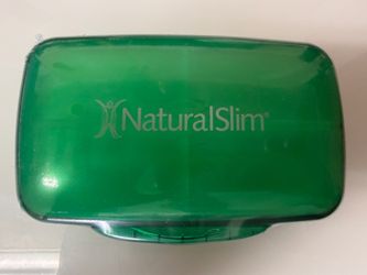 NaturalSlim Green Pill Organizer Case