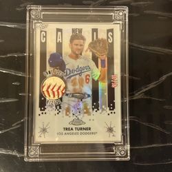 Trea Turner Jersey Fusion Game Worn Swatch 24/44