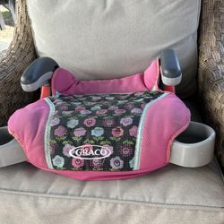 Car Seat Kids Have Two Pink And Red 