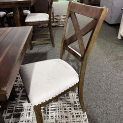 AP-Extension Counter Height Dining Table and 4 Barstools and Bench/ Fast Delivery - Financing 