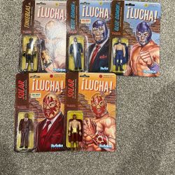 Blue Demon Jr Solar Tinieblas Jr Lucha Libre Super 7 Reaction 