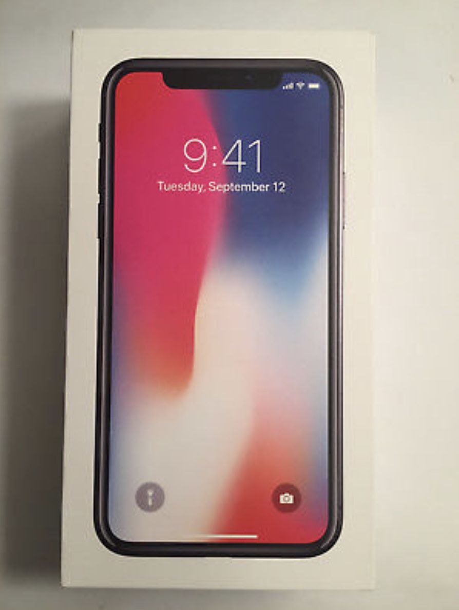 Apple iPhone X - 64GB - Space Gray (AT&T)