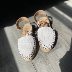 Mexican White Huaraches