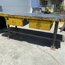 Antique Work Bench 