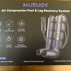 Air Compression Foot And Leg Recovery System 