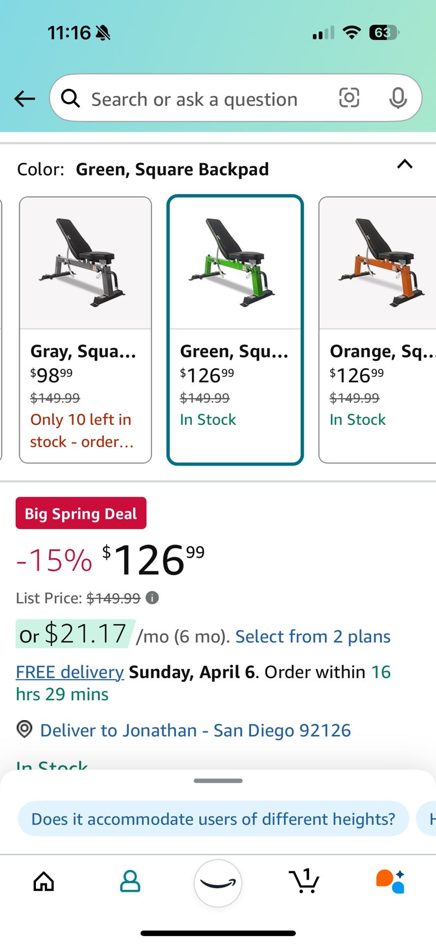 NEW Incline Dumbbell Bench 