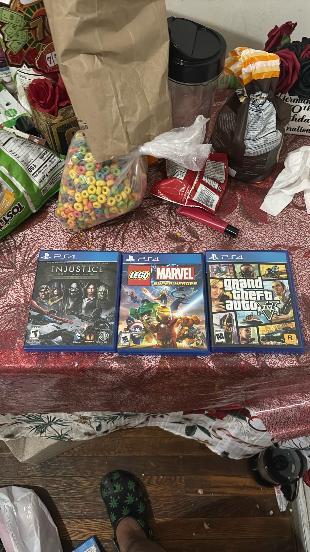Video Game Lot PS4
