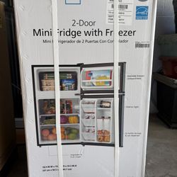 Unopened New Mini Fridge 