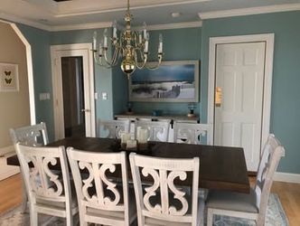 9 Piece Dining Table and Chair Set