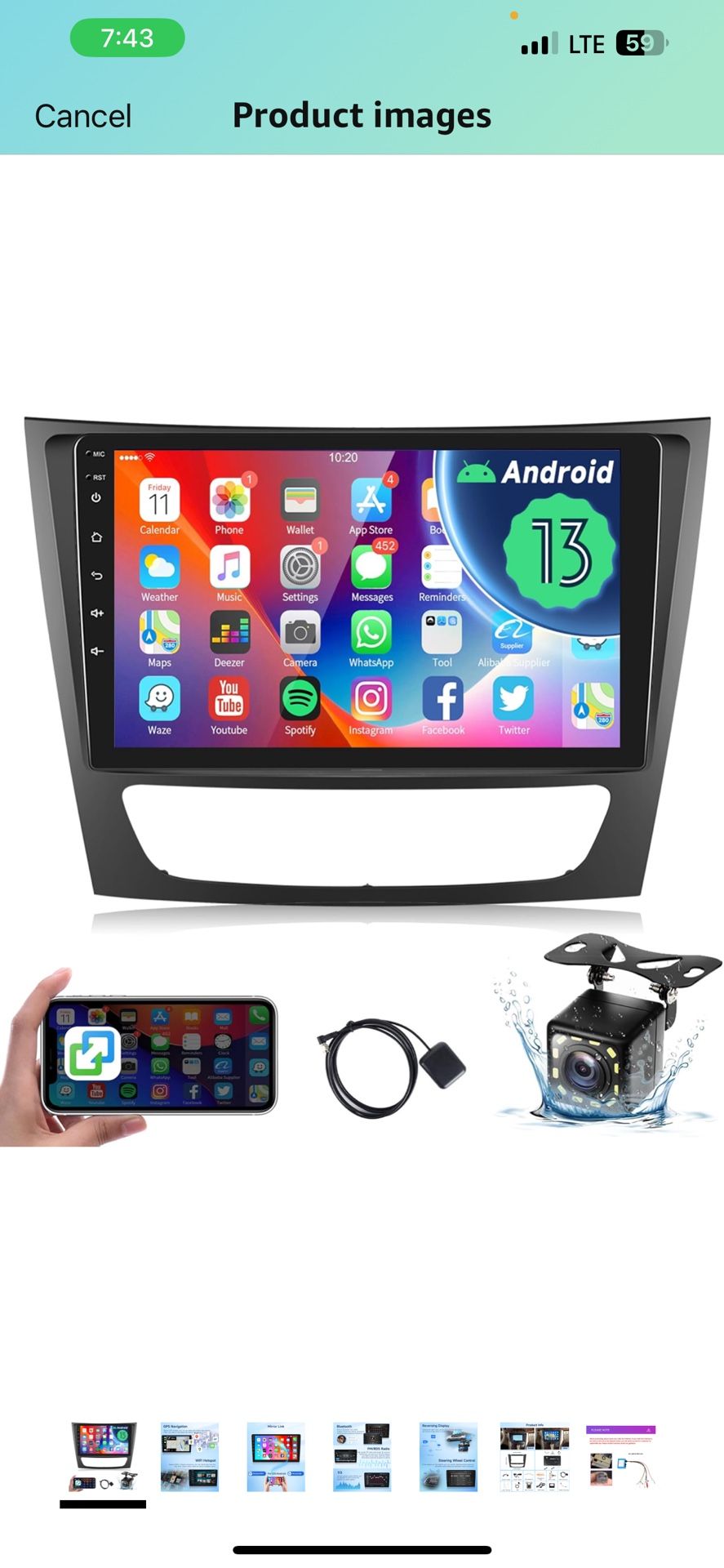 Android Stereo Radio for Mercedes Benz