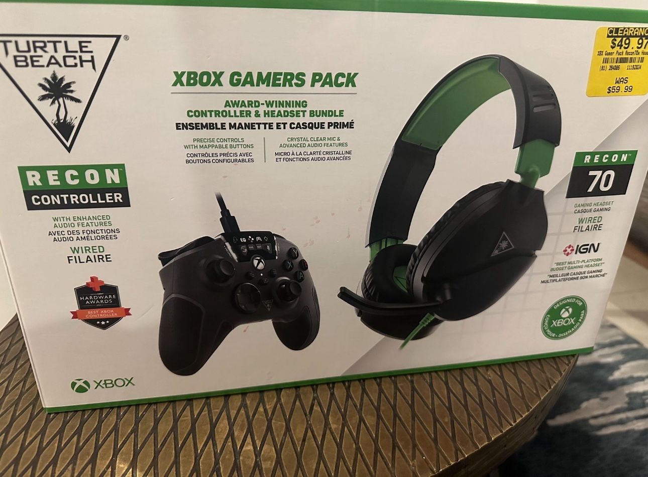 XBOX TURTLE BEACH GAMER PACK FOR SALE ! Brand New