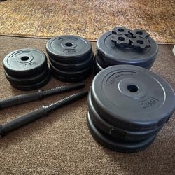 Adjustable Weight Dumbbells 